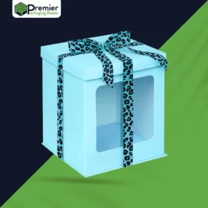 tall cake boxes with window