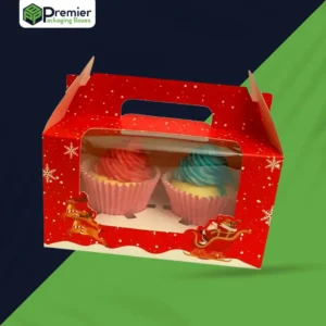 Christmas Cupcake Boxes